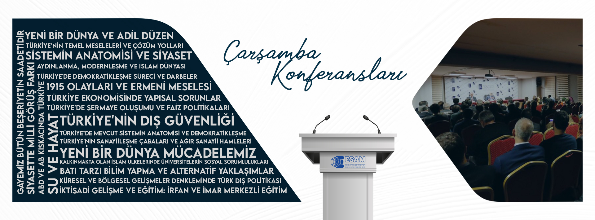 ESAM Çarşamba Konferansları arşiv görseli